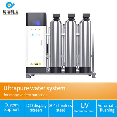 ราคาดี 300LPH เครื่องกรองน้ําห้องปฏิบัติการ Semiconductor Ultrapure Reverse Osmosis ระบบทําความสะอาดน้ํา ออนไลน์