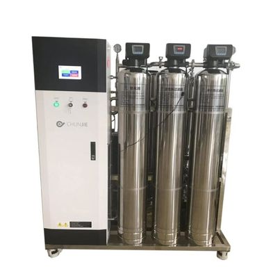 ราคาดี 300LPH โรงพยาบาล รักษาน้ําหลอดเลือด 1500LPH ระบบทําความสะอาดน้ํา Ultrapure ออนไลน์